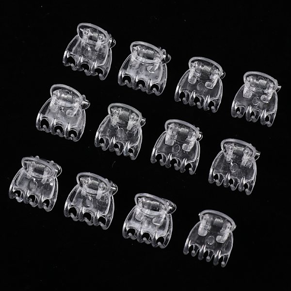 50 Stk Clear 6 Claws Orchid Clips Plastic Sommerfugl Orchid Suppo 1