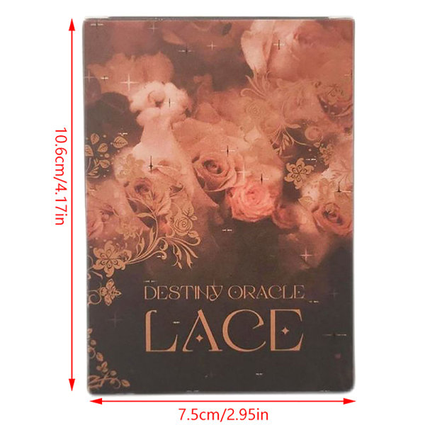 Destiny Oracle Lace -tarot-korttien profetia-ennustusperhe P Multicolor one size