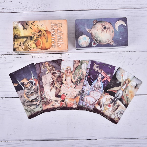 Tarot of the Little Prince Cards -opastusvihkonen Div Multicolor one size