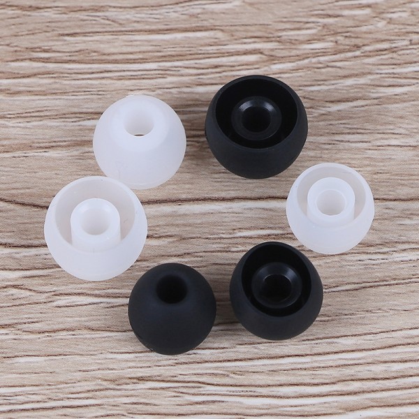 6 paria/2*(S+M+L) universal in-ear kuulokkeet kuulokkeet kuuloke nappikuulokkeet si Multicolor one size