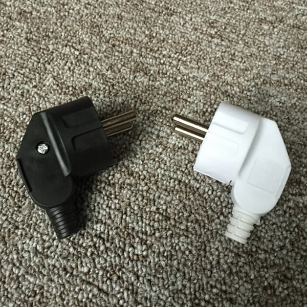 Eu AC Power Adapter Sokkel 16A 250V Koblingskabel Elektrisk White One Size