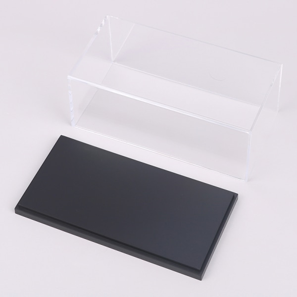 Skala 1:43 Transparent Akryl Hard Cover Case Display Box För Transparent 1/43