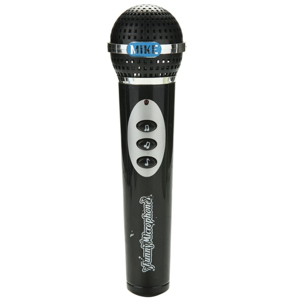 1 kpl Mikrofonilelu Mic Karaoke Laulumusiikkilelu Uusi tyyli black One Size