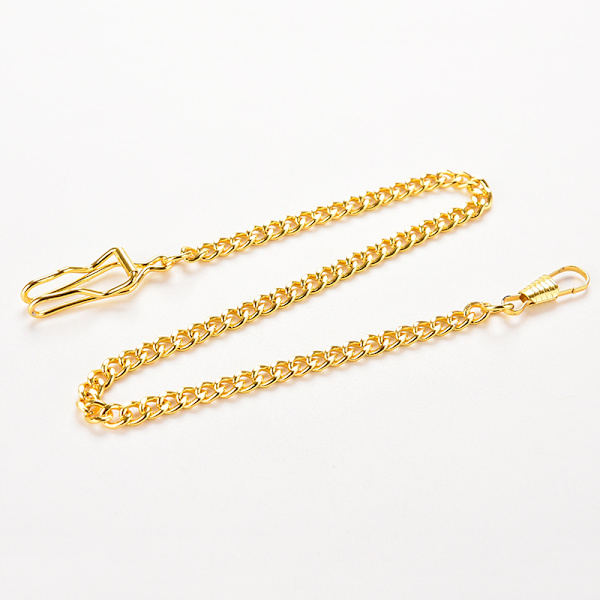 Uusi 36,5 cm pronssiseosketju Antique Quartz Women Mens Vin Golden One Size