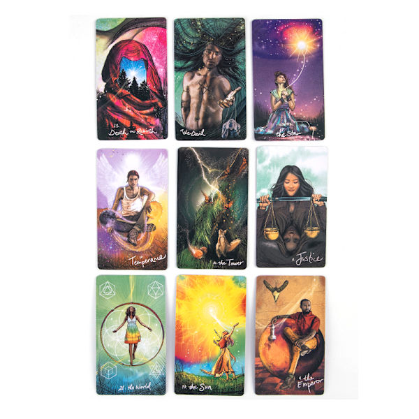78 stk Light Seer''''s Tarotkort Bordspil Feriefest Leg One Size