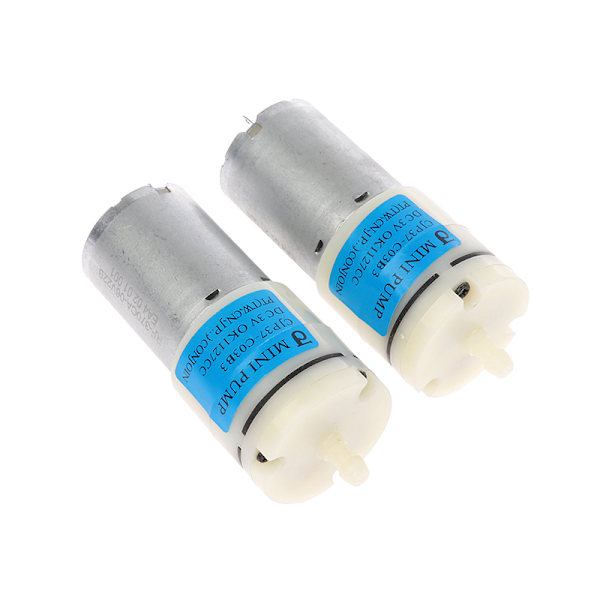 Monitor luftpumpe DC 3V-6V Mute Silver onesize