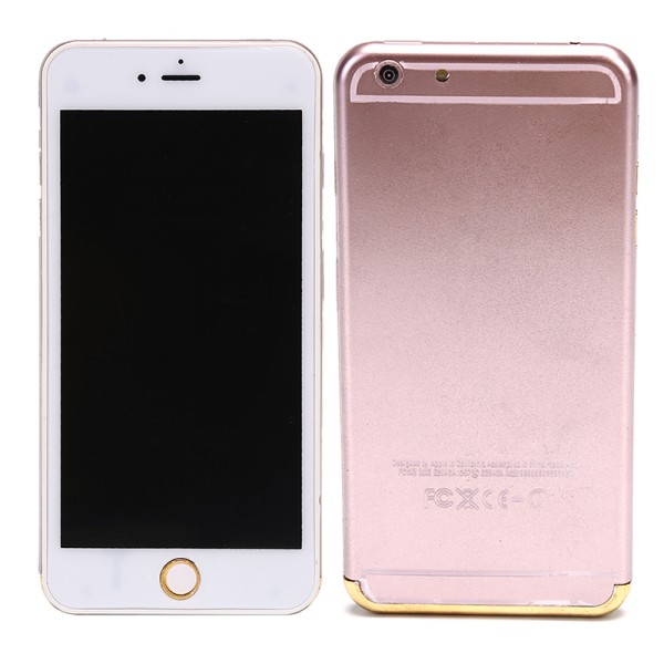 Fake Iphone 6s Plus Prank Toys Kids Skräck elektrisk telefon Gold