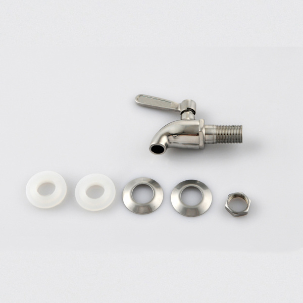 304 rustfrit stål drikkevaredispenser vintønde Silver One Size