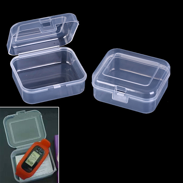 Watch presentaskfodral för armband smycken Case Box steg c Clear onesize