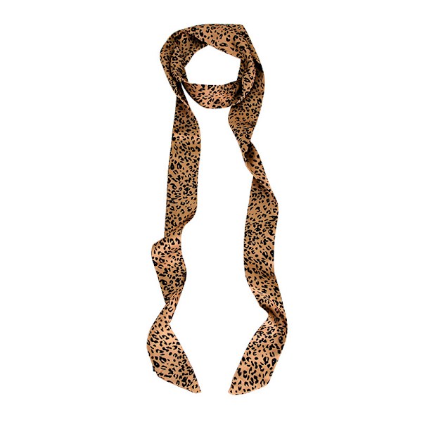 Naisten Pehmeä Leopardikuvioinen Huivi Vintage Chiffon Wrap Haraj Leopard