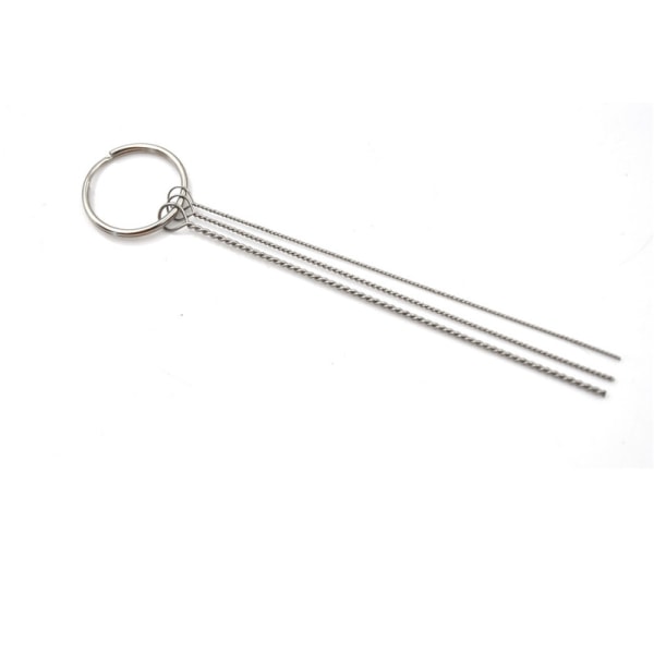 11 stk Airbrush Spray Rengøring Reparationsværktøjssæt Rustfrit stål 0 0