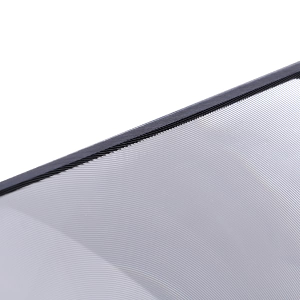 A5 Flat PVC Forstørrelsesark X3 Bokside Forstørrende Lese Gla Clear one size