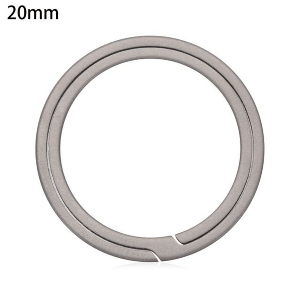 Bærbar titanium udendørs EDC multi-purpose tandstikker flaske Fr Grey 28mm