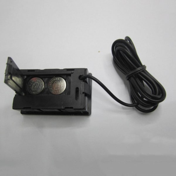 Digitalt elektronisk termometer Innebygd temperaturprobevann black 46*28*15（mm）