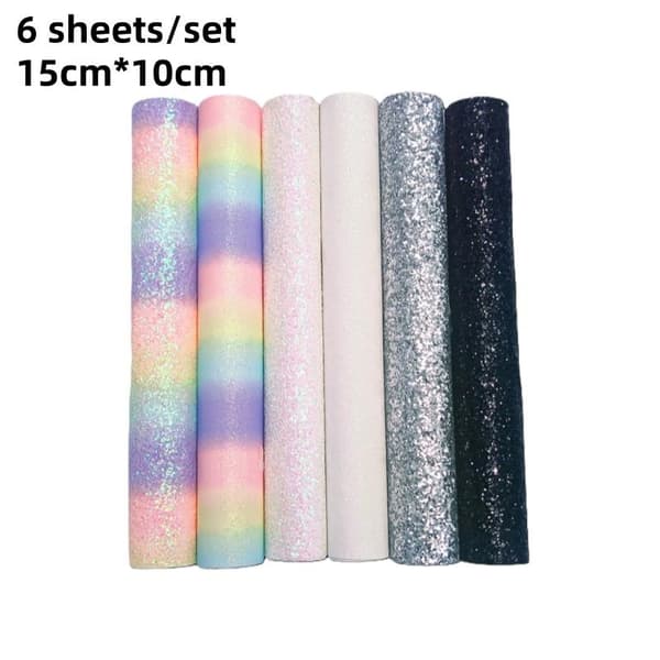 6 ark Flash Strykestoff for Smelteperler Gjenbrukbart Varmebestandig A1