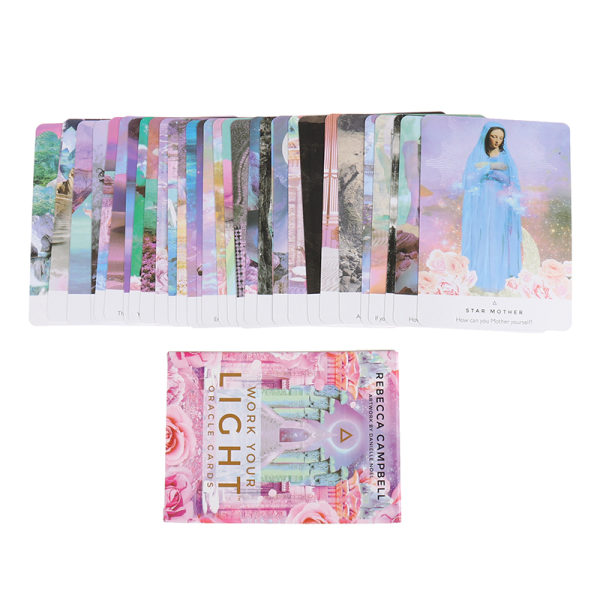 Arbeid dine lette Oracle-kort av Rebecca Campbell En kortstokk med 44 kort Multicolor one size