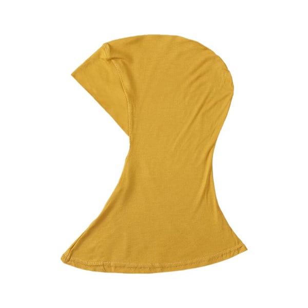 Yksivärinen alushuivi Hijab Cap Säädettävä Joustava Turbaani Ful A18 ONESIZE