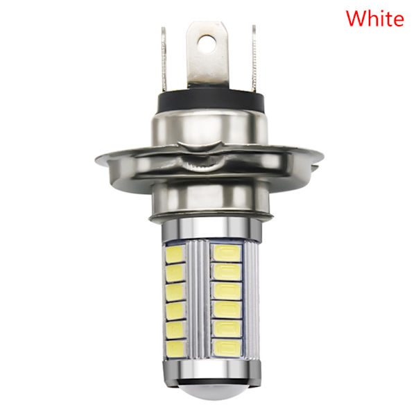 H4 LED Lampe Bil Forlygte 33 SMD 5630 5730 Pære Auto Auto White