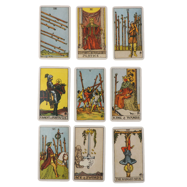 1Box Magical Smith Tarot Cards Deck Edition Mystisk Tarot Bo Multicolor one size