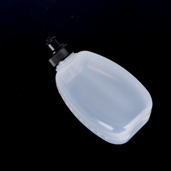 Vattenflaska 250ml Sport Plast Vattenflaska för Löpning för Midja Transparent