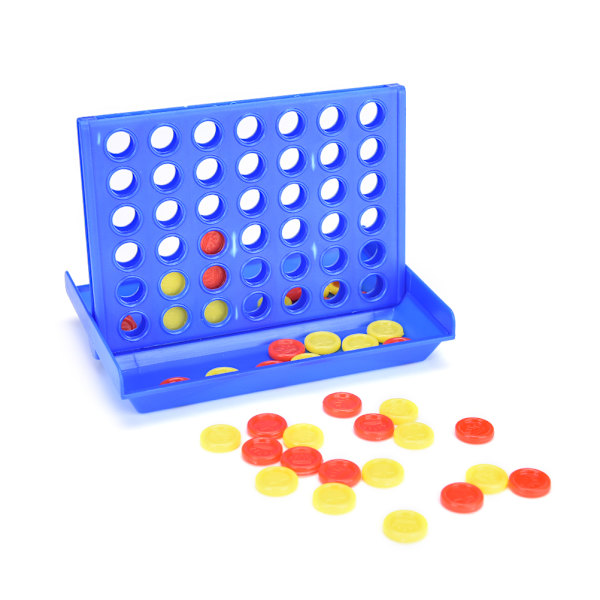 Yhdistä neljä peräkkäin 4 linjassa lautapeli Kids Children Fun