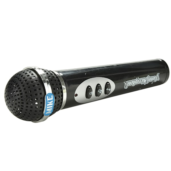 1 Stk Mikrofon Legetøj Mic Karaoke Syngende Musiklegetøj Ny stil black One Size