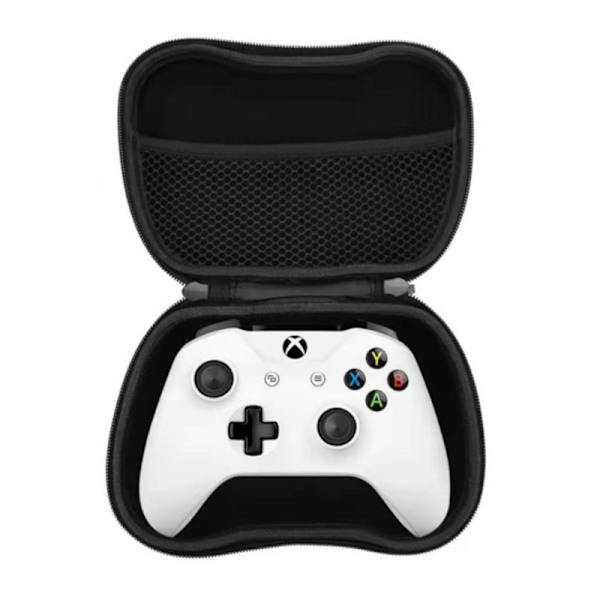 Ny PS4 PS5 Switch Pro Game Controller Storage Bag Hard EVA Tra white one size
