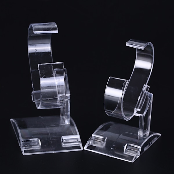 klar plast armbåndsur display rack holder udsalg show case st Clear L