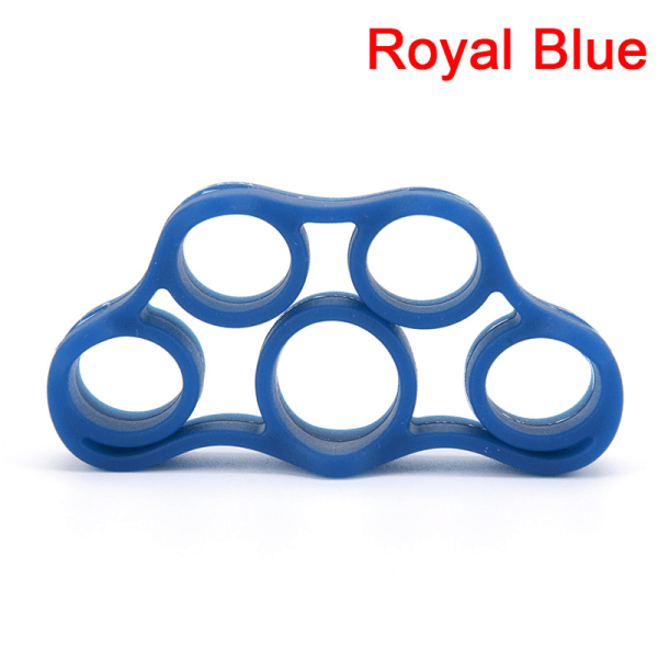 Käden sormien voimaharjoitteluharjoittaja Vahvistin Grip Resist Royal blue 7.5*4cm