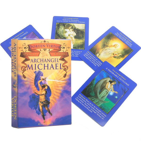 Doreen Virtue Oracle Arkkienkeli Tarot Oracle Card Board Deck Gam Archangel Michael one  size