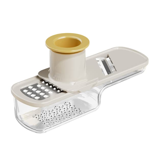 Hvidløgskværn Mini Hvidløgsprocessor Processorværktøj Beige