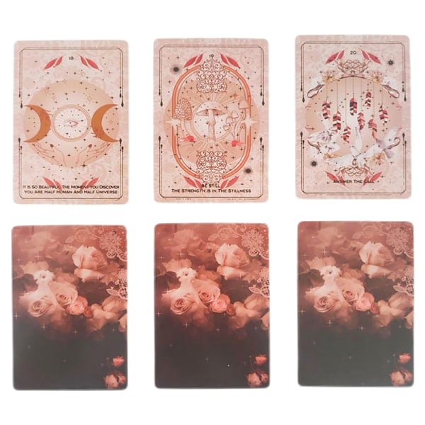 The Destiny Oracle Lace Tarot Card Prophecy Divination Family P Multicolor one size