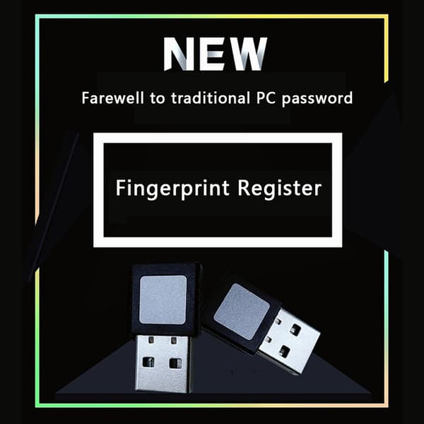 Smart ID USB-fingeravtrykkleser for 10 32/64-biters passordfri
