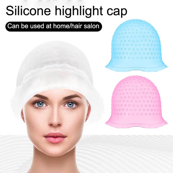 Genanvendelig hårhætte til salon-highlights, toning og frisering Blue Box