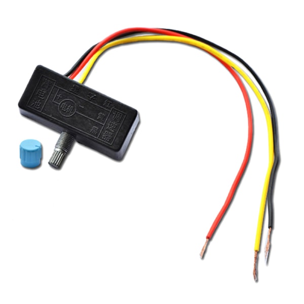 Elektrisk sprutregulator justeringsbrytare regulator Hastighet swi Black One Size