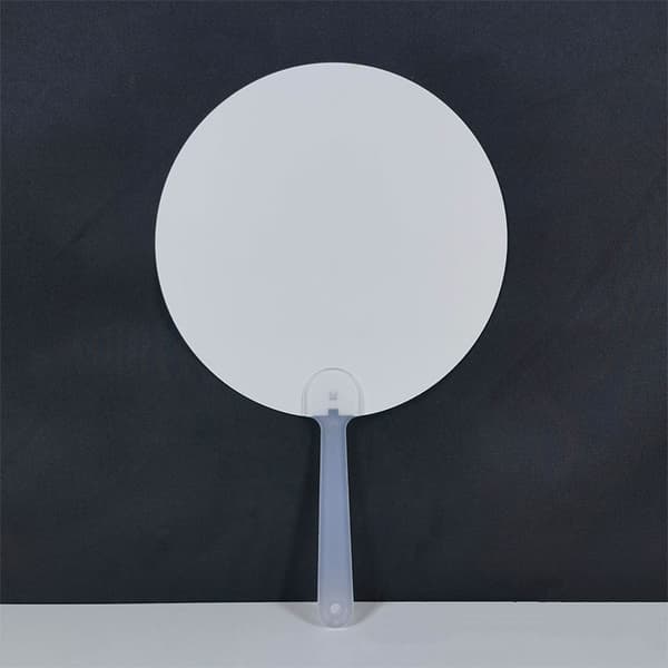 10 stk. rund håndventilator blank DIY-ventilator sceneoptræden håndventilator G A2