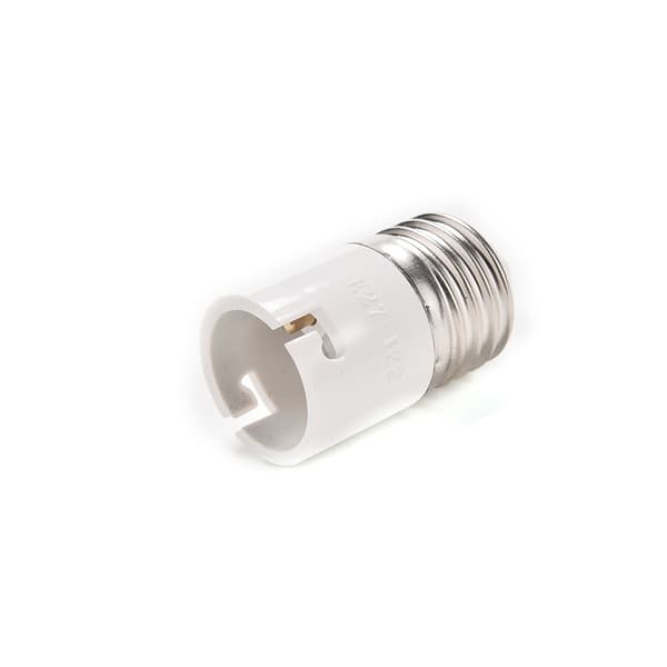E27 til B22 Sockel LED Halogen Lyspære Adapter Konv