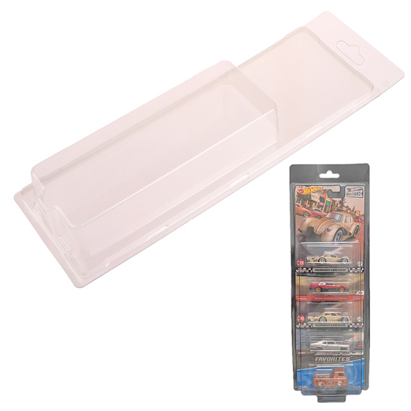 Billegetøj Transparent Display Case Hotwheels Protective Shell Car one size