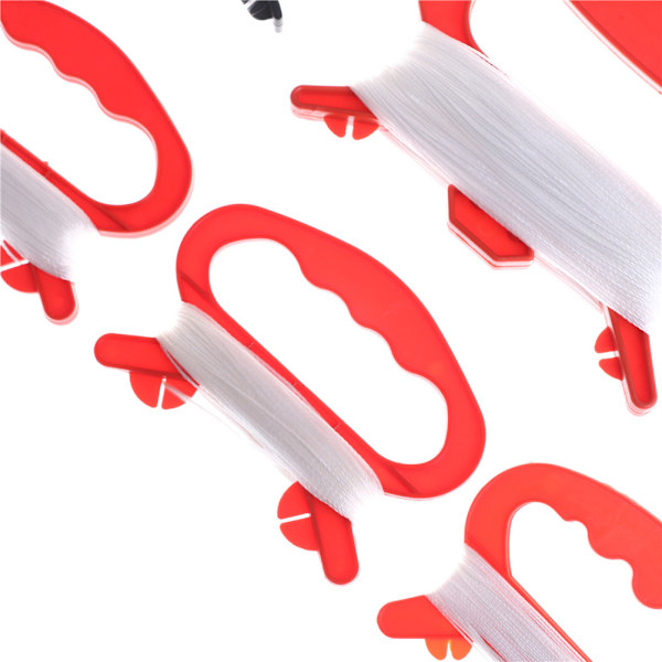 Flying Kite Line String With D Shape Winder Handle Board Outdoo White 30m