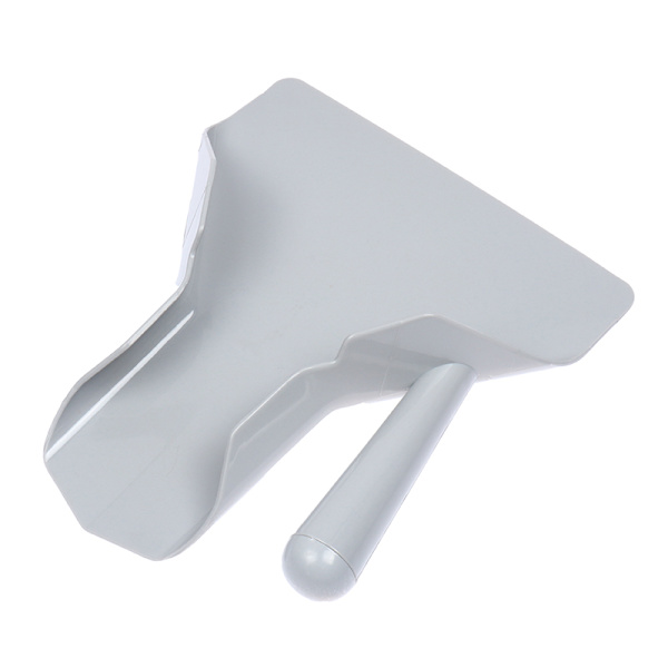 Chip Scoop pommes frites -grade plastskovl stegeske med H Gray one size