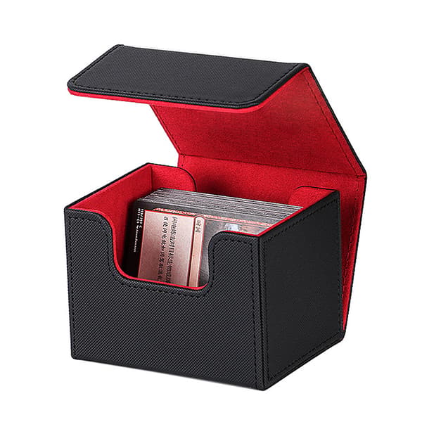 Trading Card Deck Box Holdbar kortlagringscontainer Spillkort A2 onesize