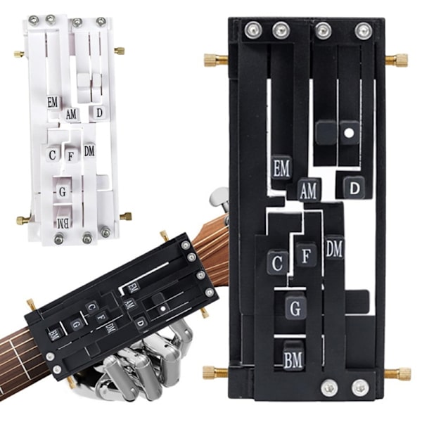 Gitarrackordpressare Gitarrhjälp Ackordtränare Ackordinlärning Sy A1