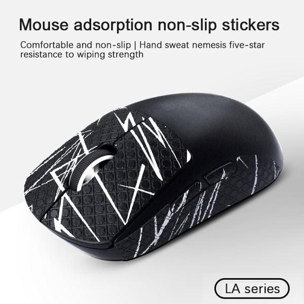 Mouse Grip Tape Skøyte Håndlaget klistremerke Non Slip Lizard Skin Suc style9 A10
