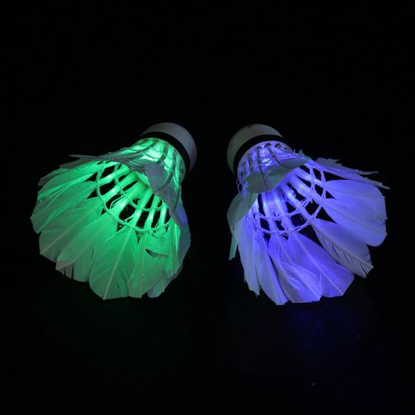 Valaistus Sulkapallo Dark Night Värikäs LED-valaistus Urheilu Badmi Multicolor one size