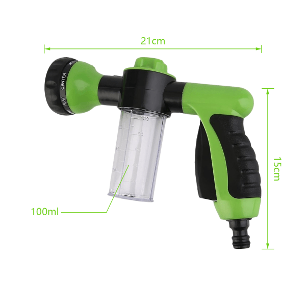 Vattenslang Munstycke Biltvätt Trädgård Högtryckssprinkler Fo green one size