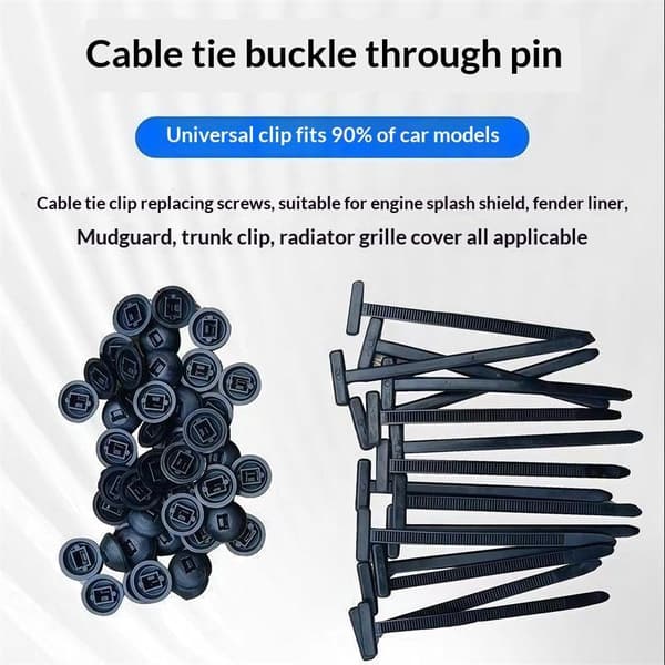 Nylon Universal Cable Tie Buckle Monitoiminen nippuside C