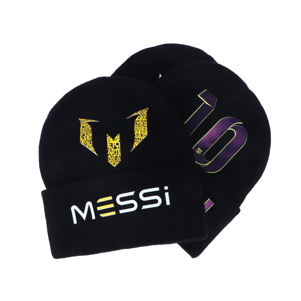 Messis Fotbollsmössa Bonnet Stickad Hatt Herr Dam Mode Unisex W A onesize