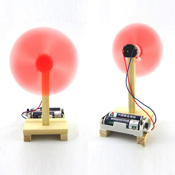 DIY Electric Fan Experiment Model Physics Science Elementary Ed Multicolor One Size
