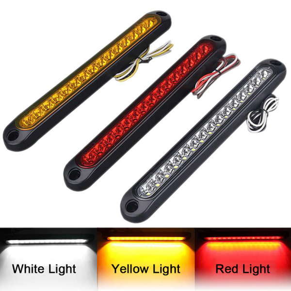 15 LED-förseglade släpvagnar Truck&Lorry Stop Bakre Stop Reverse Red One Size
