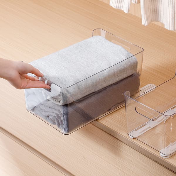 2st Bins Pull Out Rail DIY Låda Organizers Slides för Cabine 2PCS